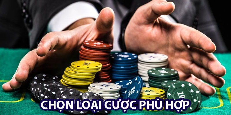 Chọn loại cược phù hợp tại nhà cái 8xbet