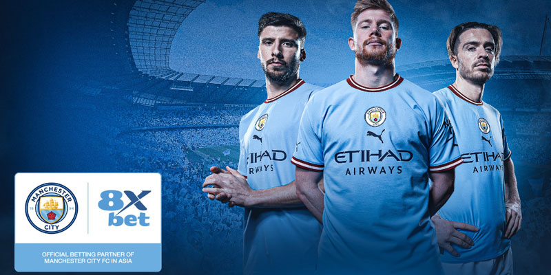 Giao diện ấn tượng khi chơi tại 8xbet Man City