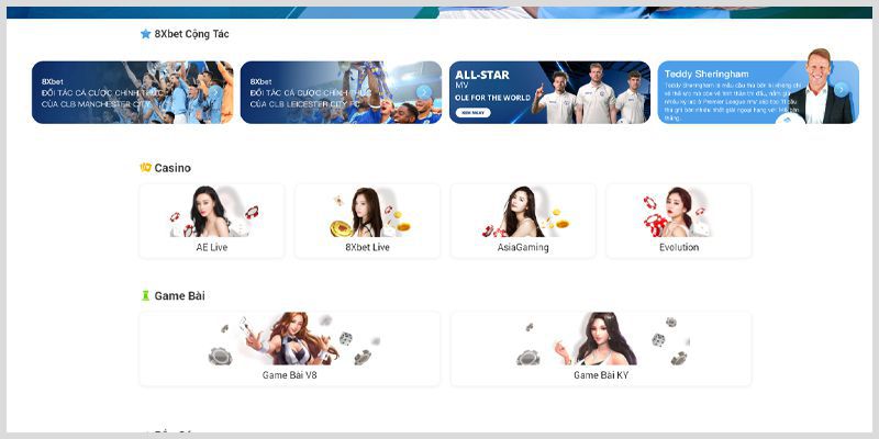 Giao diện web soccer thân thiện, trải nghiệm người dùng tốt