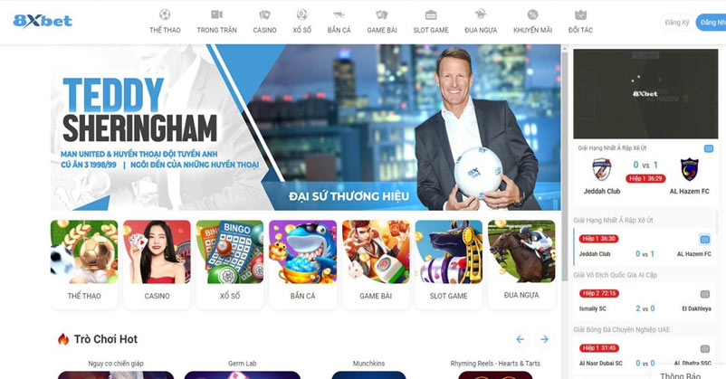 Một số những tựa game thú vị tại nhà cái 8xbet li